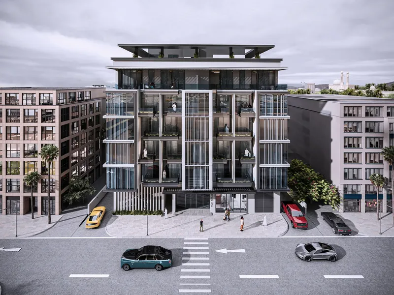 Exterior at The Spark By Esnaad in MBR District 11 (Meydan South) Dubai