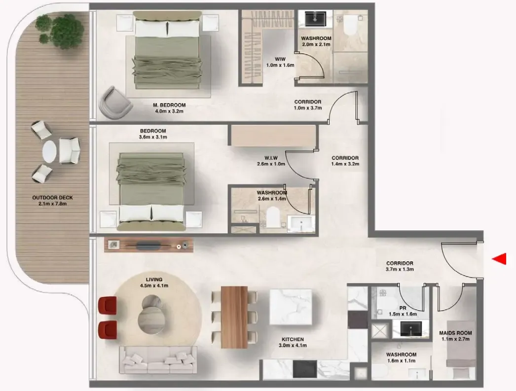 AMIS Development The Tides floor plan