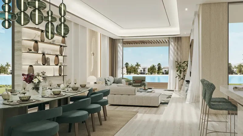 Interior at The View Island in Al Hamriya Sharjah