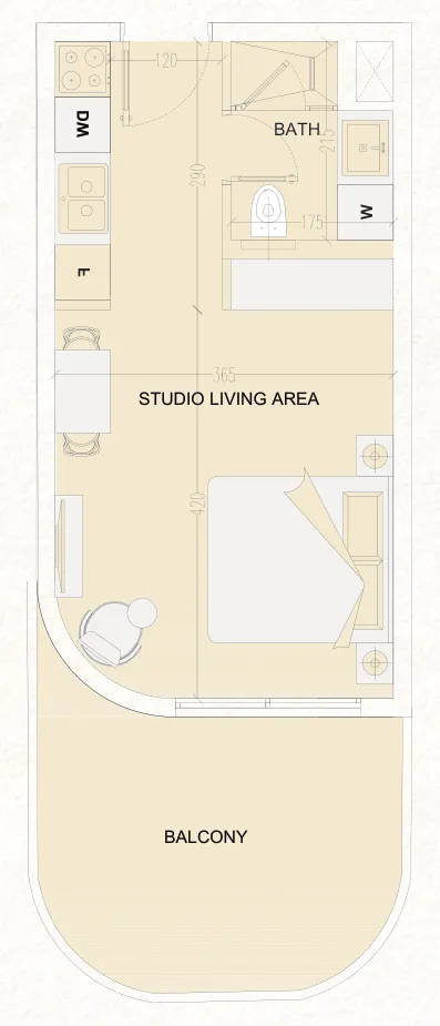 Cosmo Developments The WADI floor plan