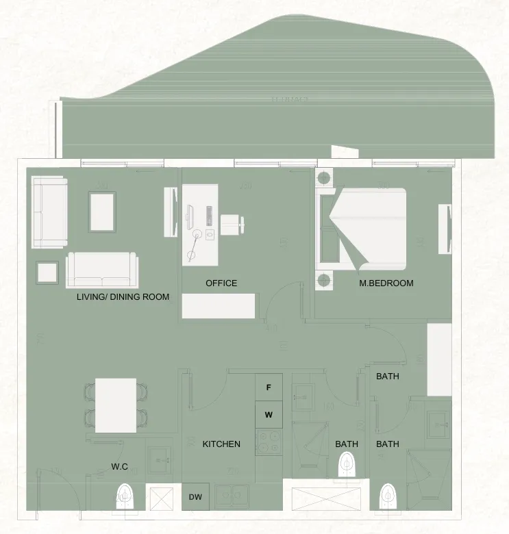 Cosmo Developments The WADI floor plan
