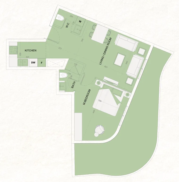 Cosmo Developments The WADI floor plan