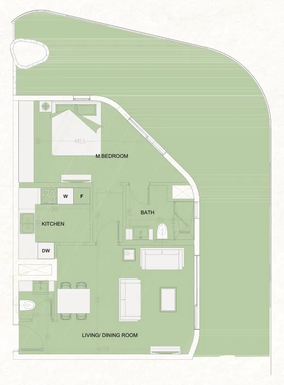 Cosmo Developments The WADI floor plan