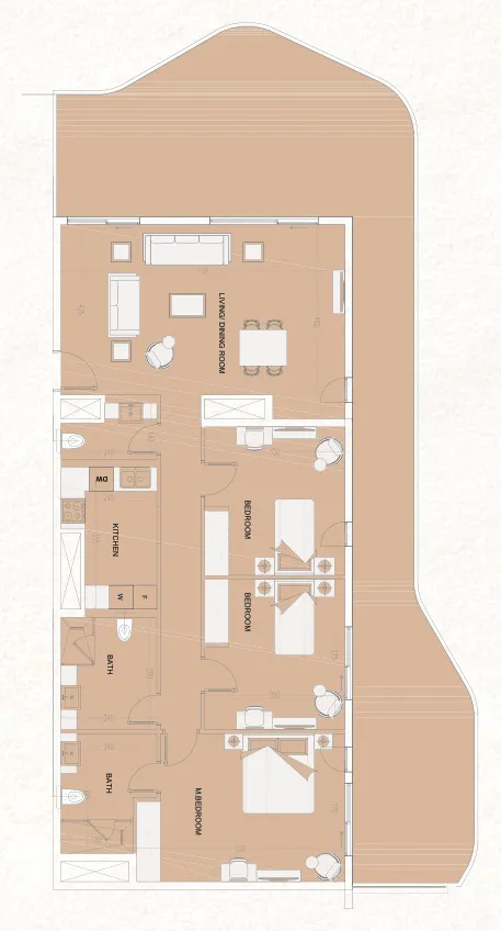 Cosmo Developments The WADI floor plan