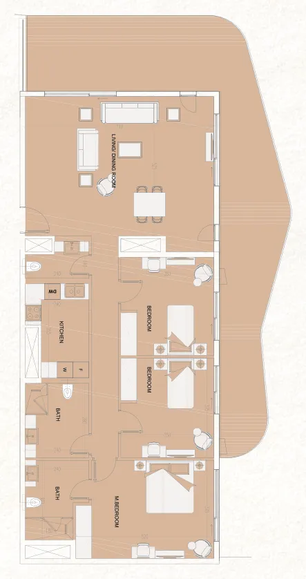 Cosmo Developments The WADI floor plan