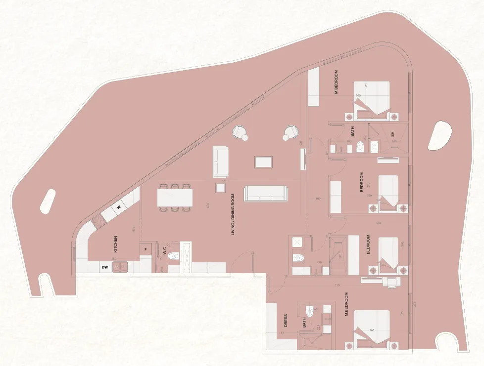 Cosmo Developments The WADI floor plan
