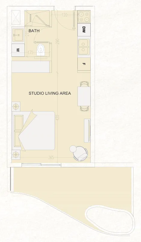 Cosmo Developments The WADI floor plan