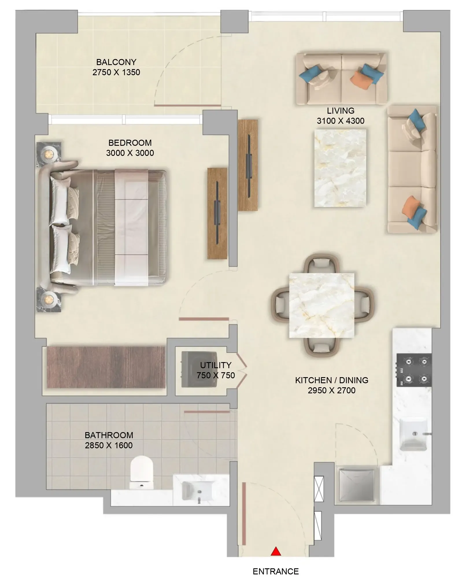 Sobha The Woods Abode at Sobha Sanctuary floor plan