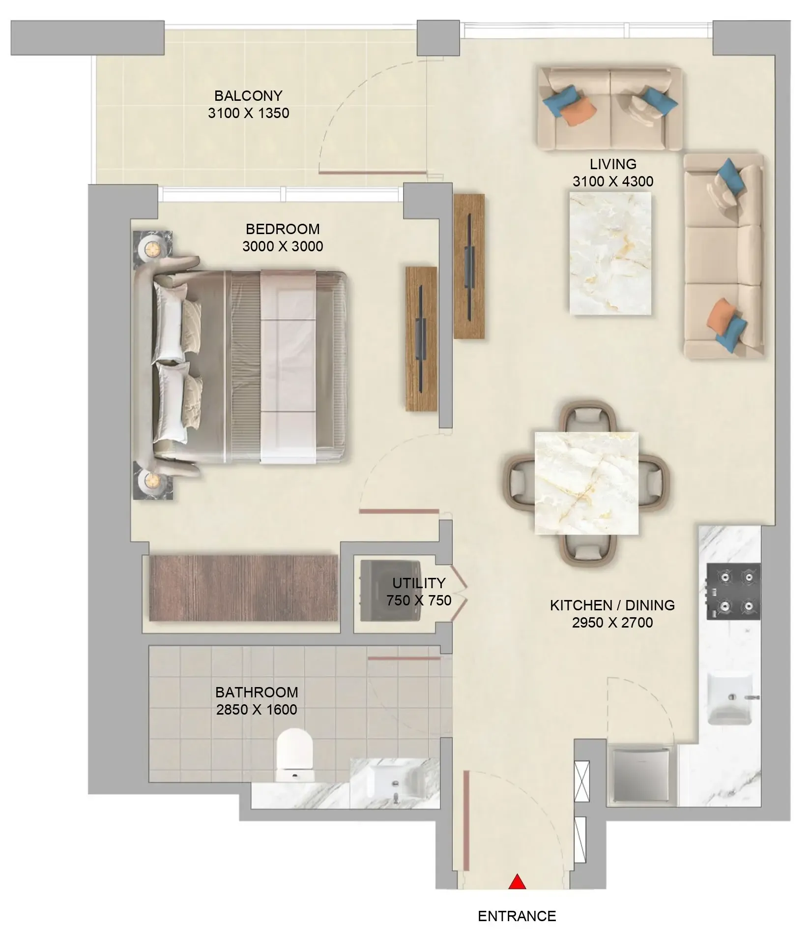 Sobha The Woods Abode at Sobha Sanctuary floor plan
