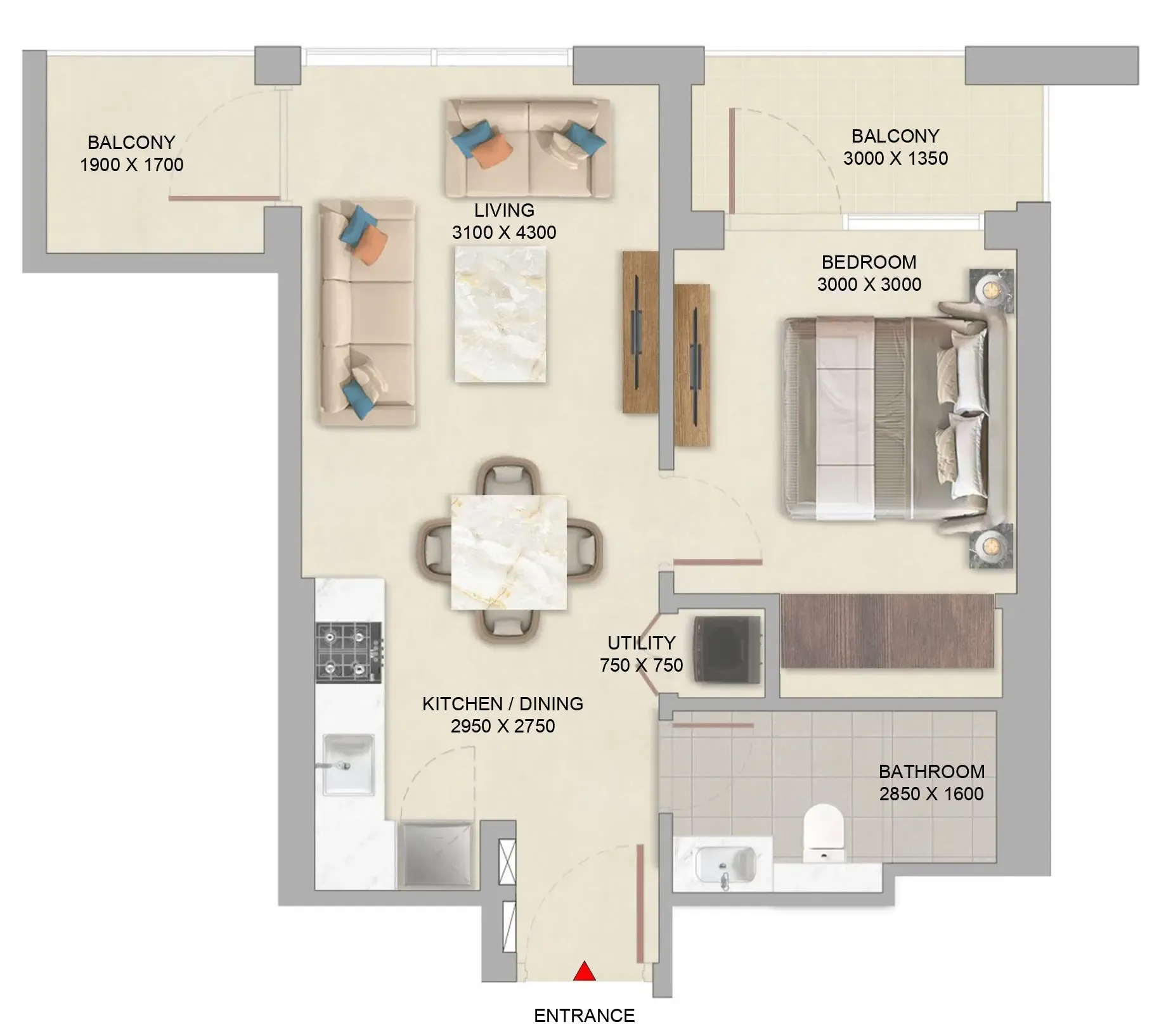 Sobha The Woods Abode at Sobha Sanctuary floor plan