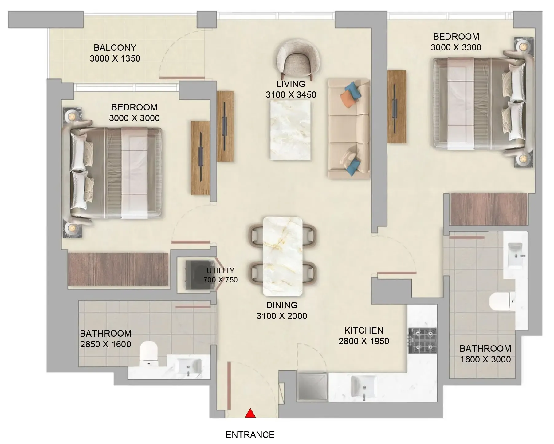 Sobha The Woods Abode at Sobha Sanctuary floor plan