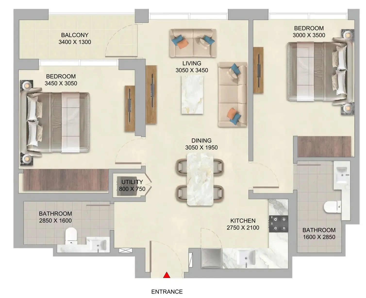 Sobha The Woods Abode at Sobha Sanctuary floor plan