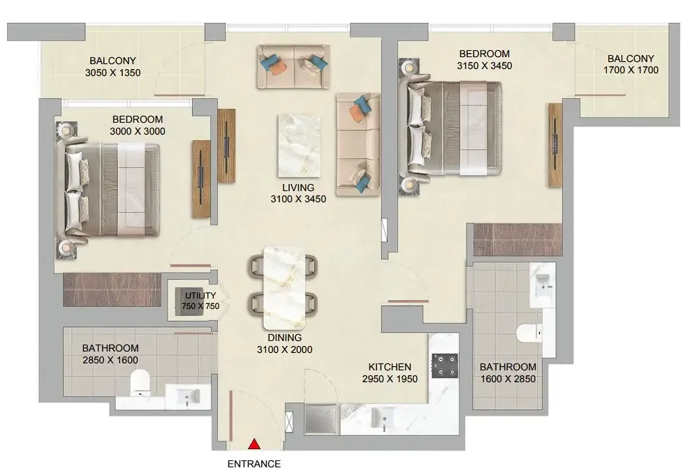 Sobha The Woods Abode at Sobha Sanctuary floor plan