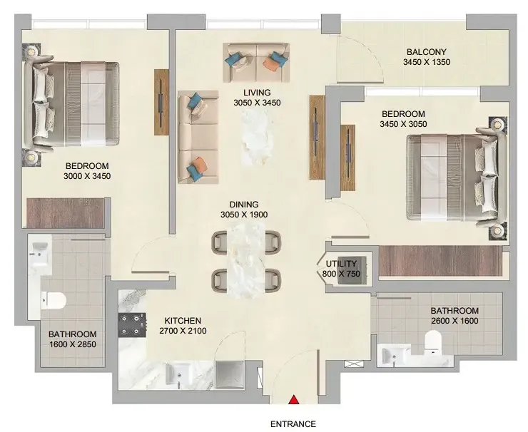 Sobha The Woods Abode at Sobha Sanctuary floor plan