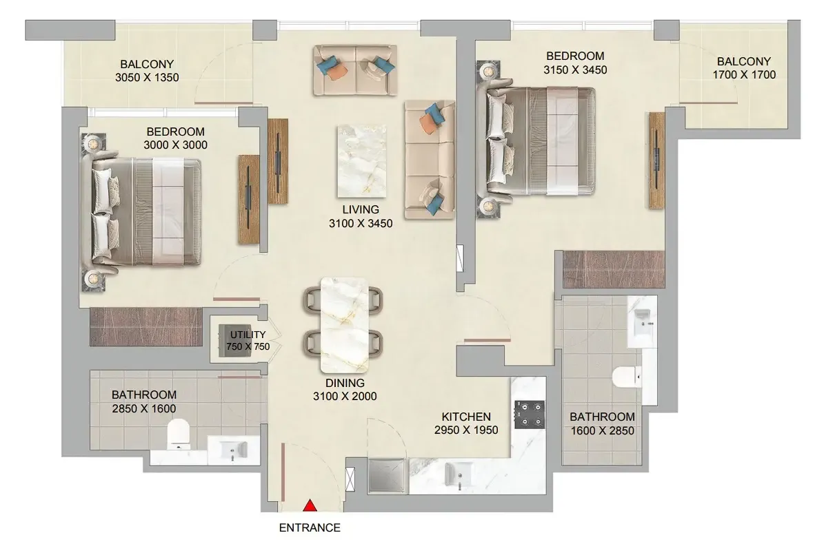 Sobha The Woods Abode at Sobha Sanctuary floor plan
