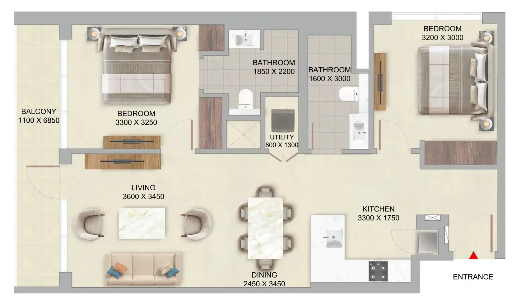 Sobha The Woods Abode at Sobha Sanctuary floor plan