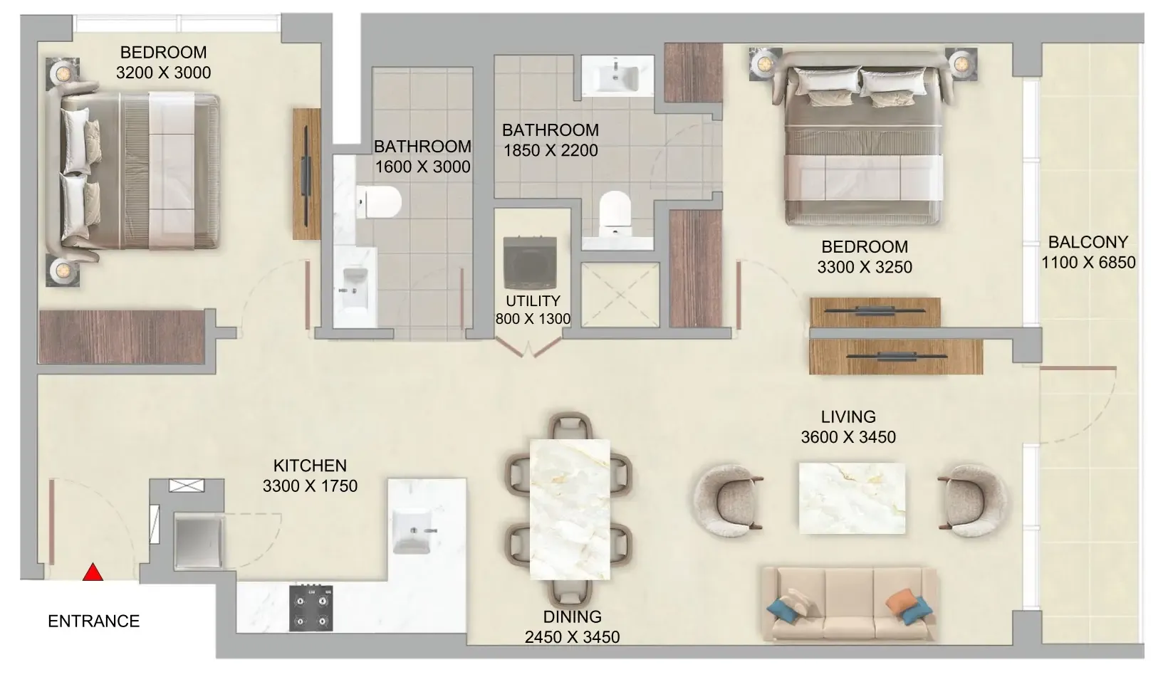 Sobha The Woods Abode at Sobha Sanctuary floor plan