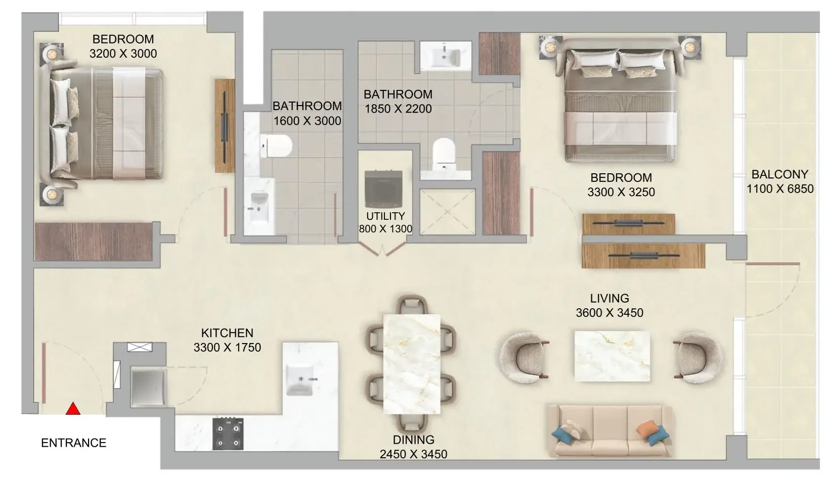 Sobha The Woods Abode at Sobha Sanctuary floor plan