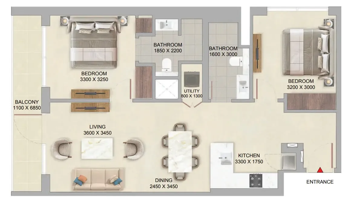 Sobha The Woods Abode at Sobha Sanctuary floor plan