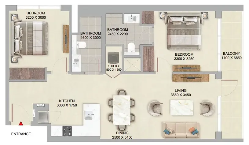 Sobha The Woods Abode at Sobha Sanctuary floor plan