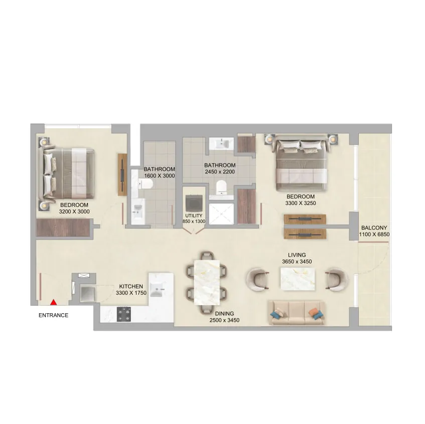 Sobha The Woods Abode at Sobha Sanctuary floor plan