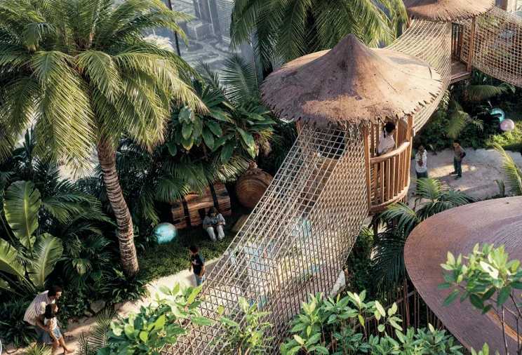 Kids Play Area amenity image at Tiger Sky Tower