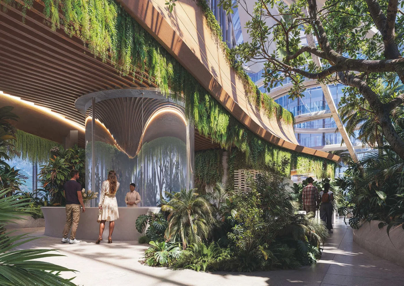 Rainforest amenity image at Tiger Sky Tower