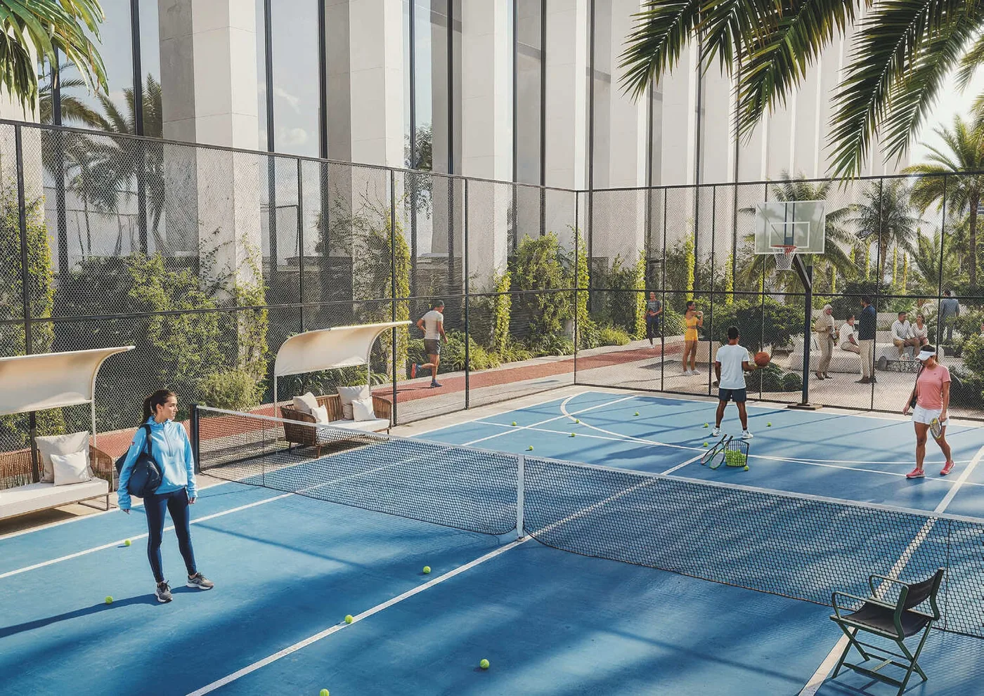 Sport Courts amenity image at Tiger Sky Tower