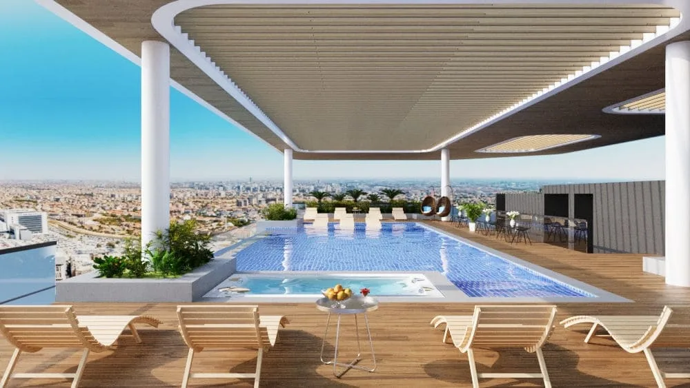 Infinity Swimming Pool amenity image at Timber Terrace