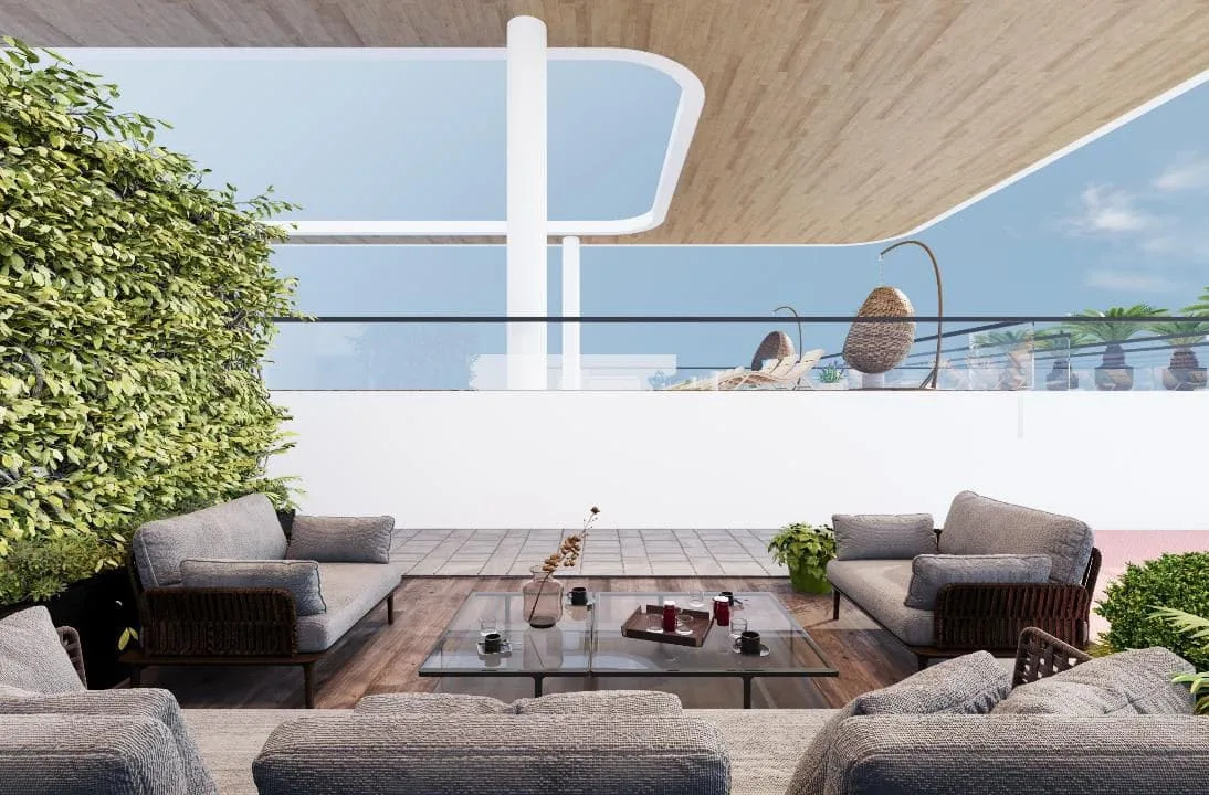 Roof Seating Area amenity image at Timber Terrace