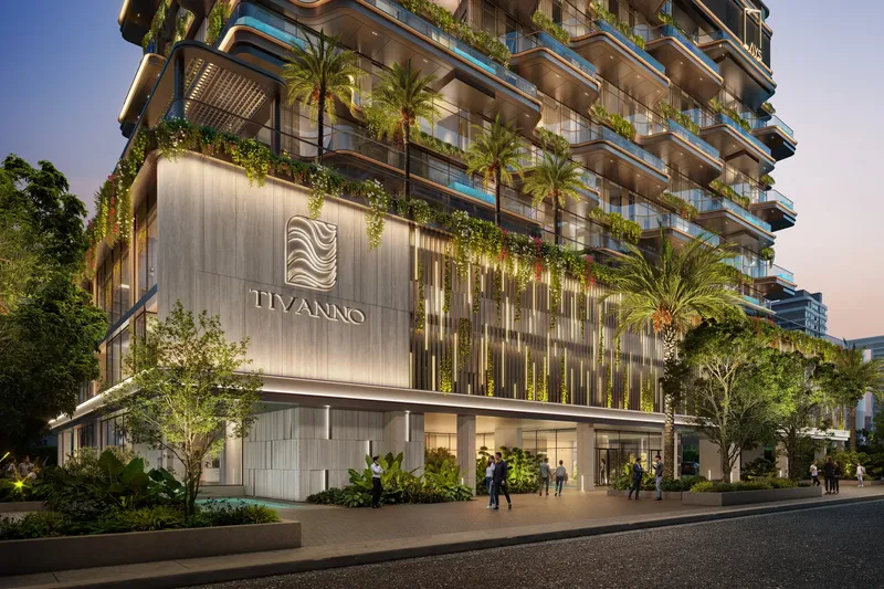 Exterior at Tivanno Residence in Dubai Islands Dubai