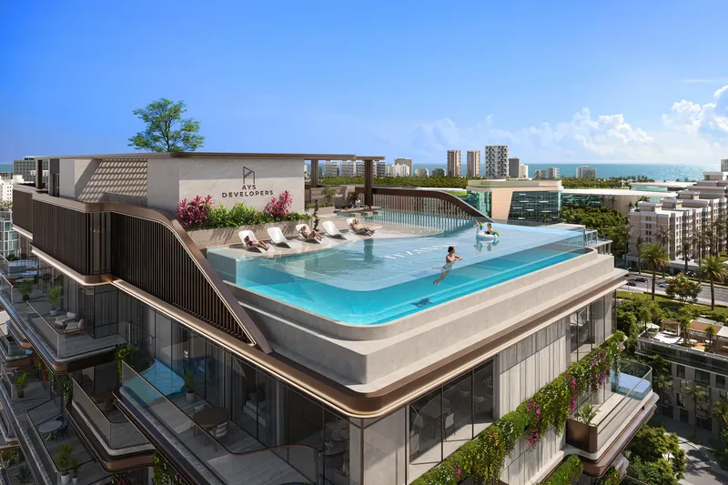 Exterior at Tivanno Residence in Dubai Islands Dubai