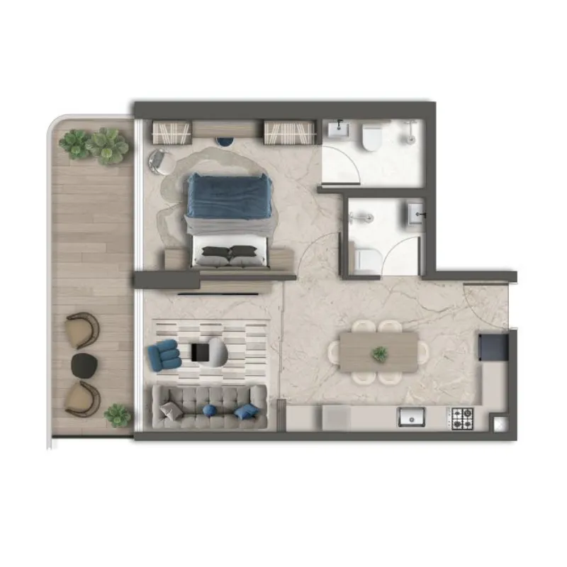 Fakhruddin Properties Development Treppan Vision floor plan