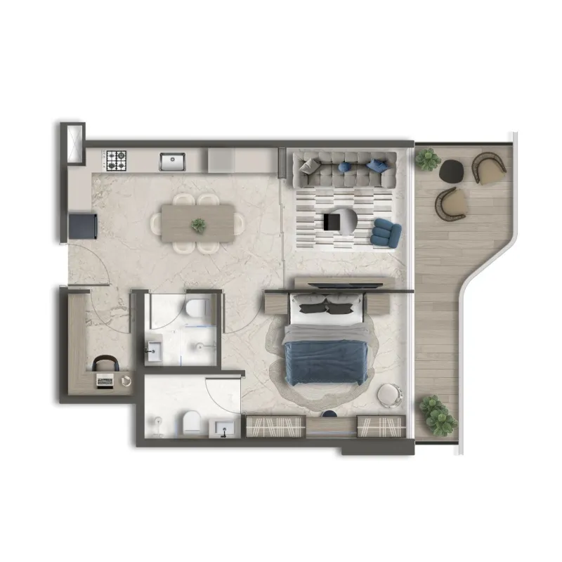 Fakhruddin Properties Development Treppan Vision floor plan