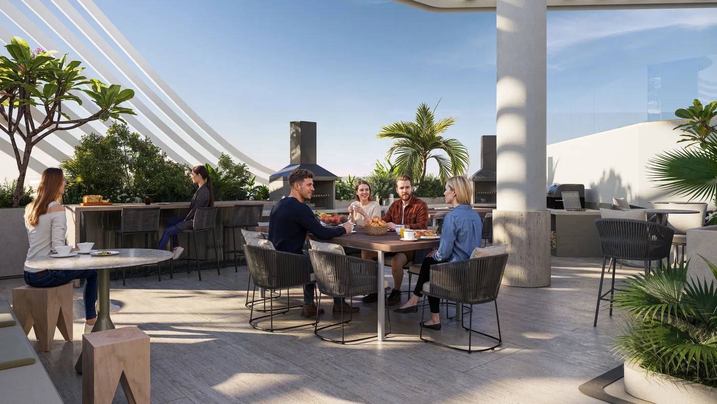 BBQ Area amenity image at Treppan Vision