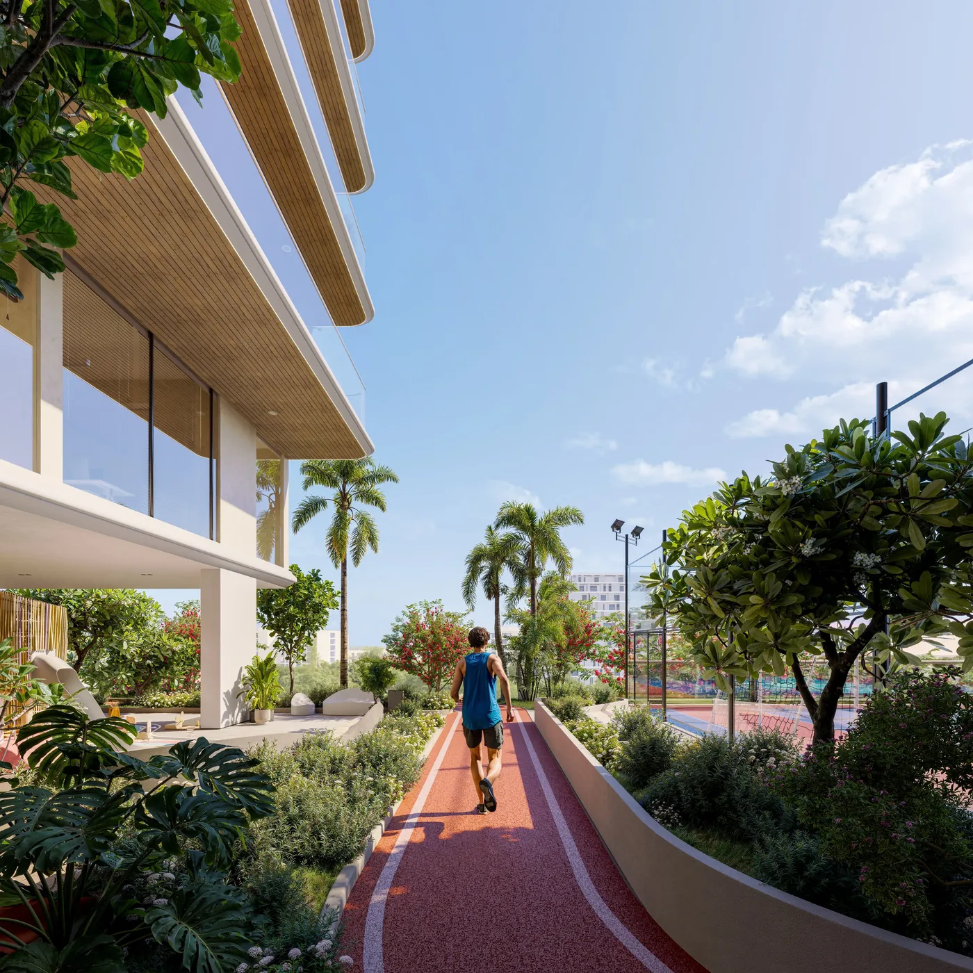 Jogging Track amenity image at Treppan Vision