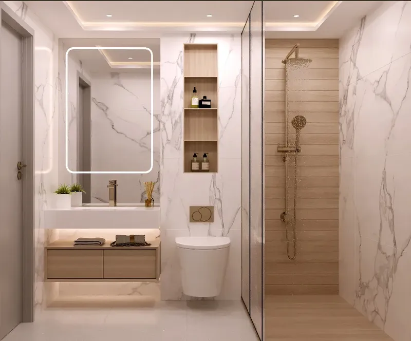 Interior at Trinity in Arjan Dubai