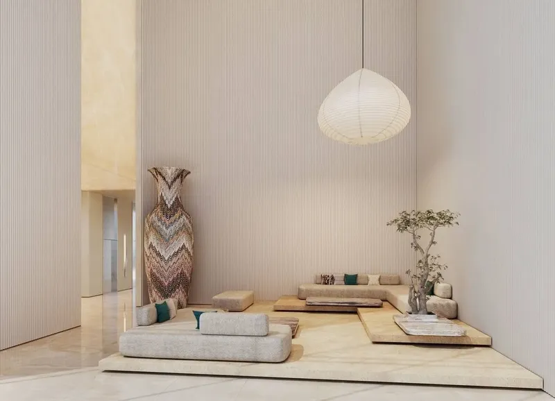 Lobby at Trio Isle in Al Marjan Island Ras Al Khaimah