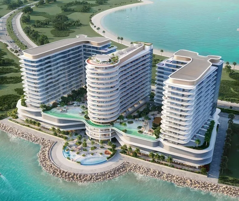 Exterior at Trio Isle in Al Marjan Island Ras Al Khaimah