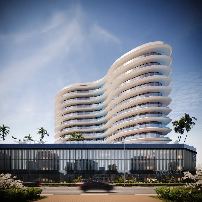 Exterior at Trussardi Residences Phase Two in Discovery Gardens Dubai