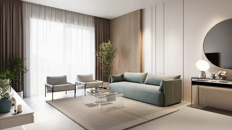 Interior at V1VID Tower in JVT (Jumeirah Village Triangle) Dubai