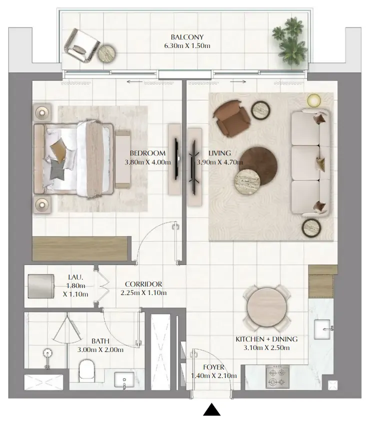 Emaar Valia floor plan