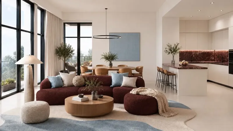 Interior at Valore in JVC (Jumeirah Village Circle) Dubai