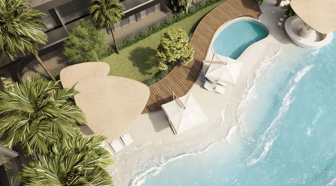 Beach Club amenity image at Valores Residences