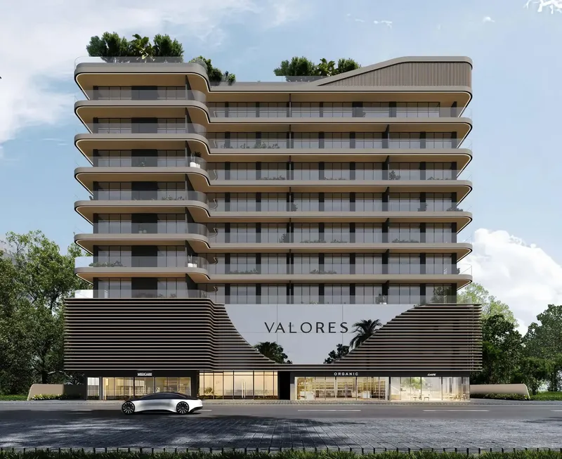 Exterior at Valores Residences in Jebel Ali Village Dubai