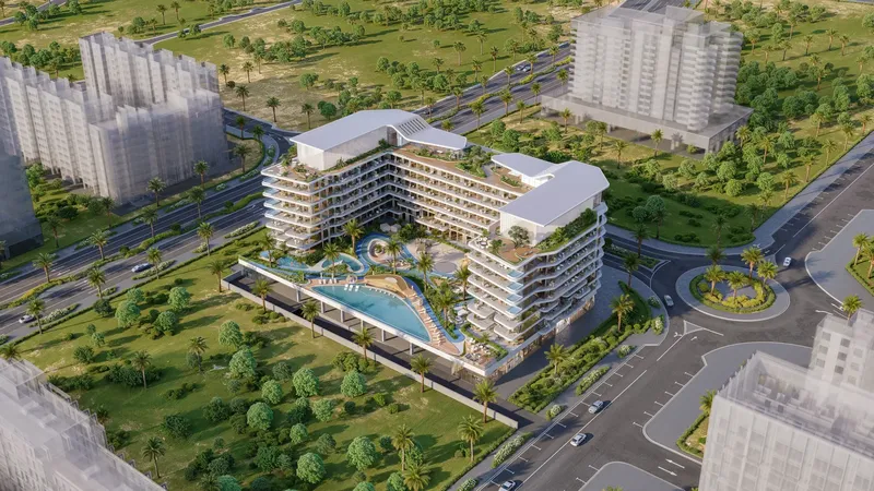 Exterior at Verano by Prescott in Dubai Studio City Dubai