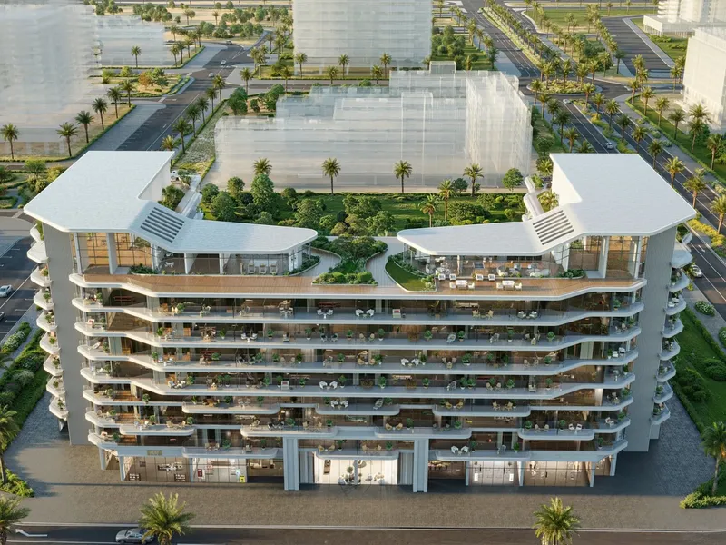 Exterior at Verano by Prescott in Dubai Studio City Dubai