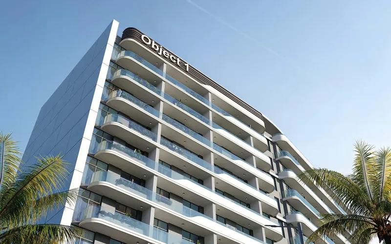 Exterior at VERDAN1A 3 in Dubailand Residence Complex Dubai
