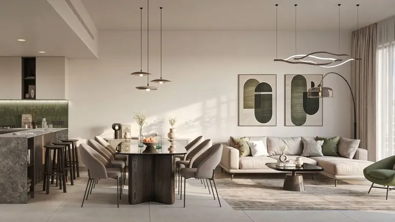 Interior at Verdes by Haven in Dubai Land Dubai