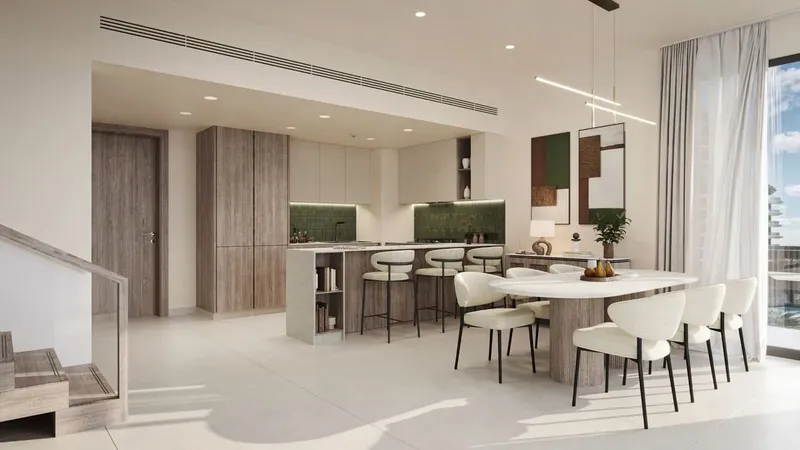 Interior at Verdes by Haven in Dubai Land Dubai